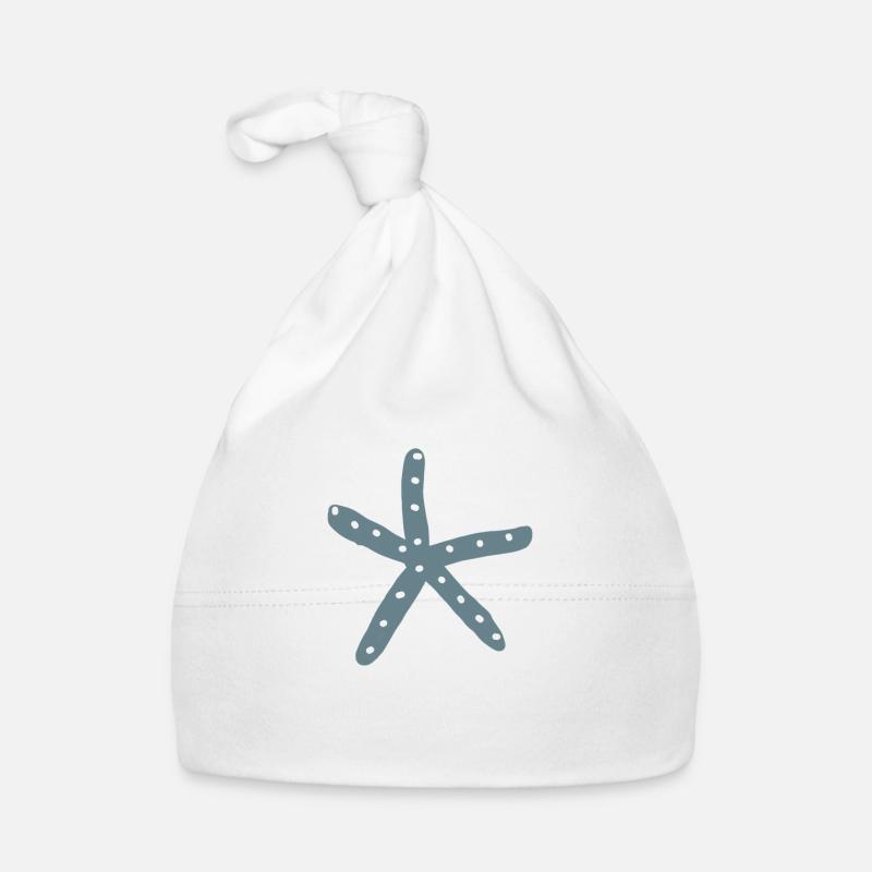 Seestern 7,meeresleben,Design,Geschenk,cool,chic, Baby Bio-Mütze