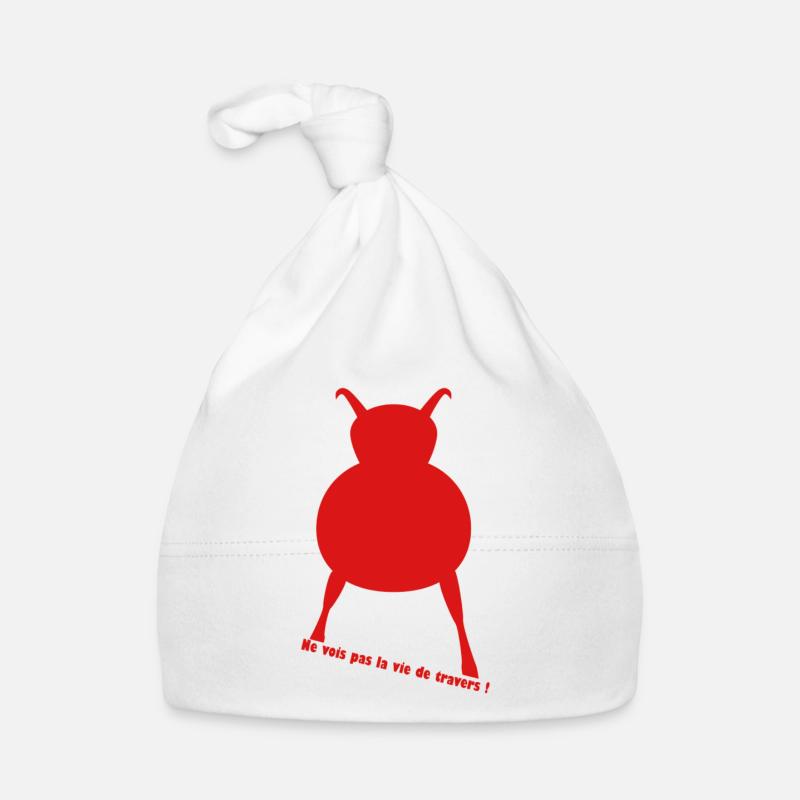 Dahu: Don't see life wrong Organic Baby Cap