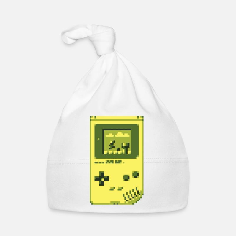 GB Pixel Handheld Retro Gaming Konsole (Mario) Baby Bio-Mütze