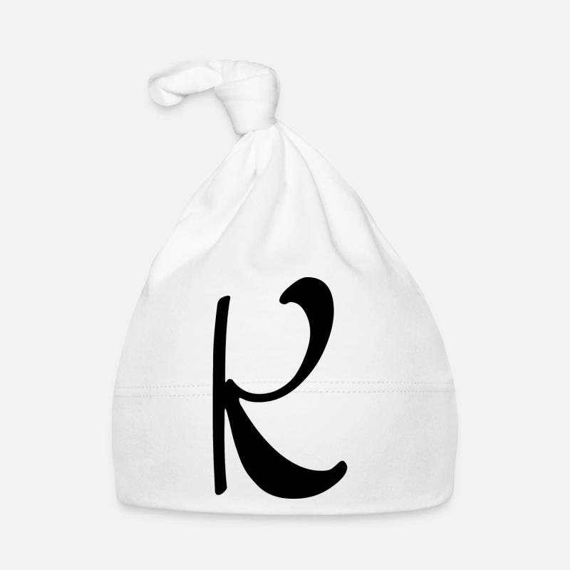 Lettre K Bonnet bio Bébé