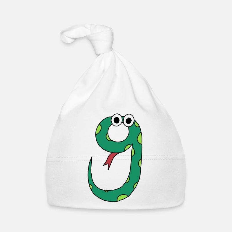Snake 9 Organic Baby Cap