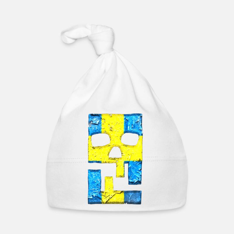 Hacking hackers hacker malware logo emblem Organic Baby Cap