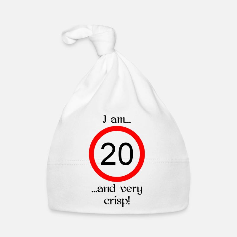 20 ans écriture très nette noir Bonnet bio Bébé