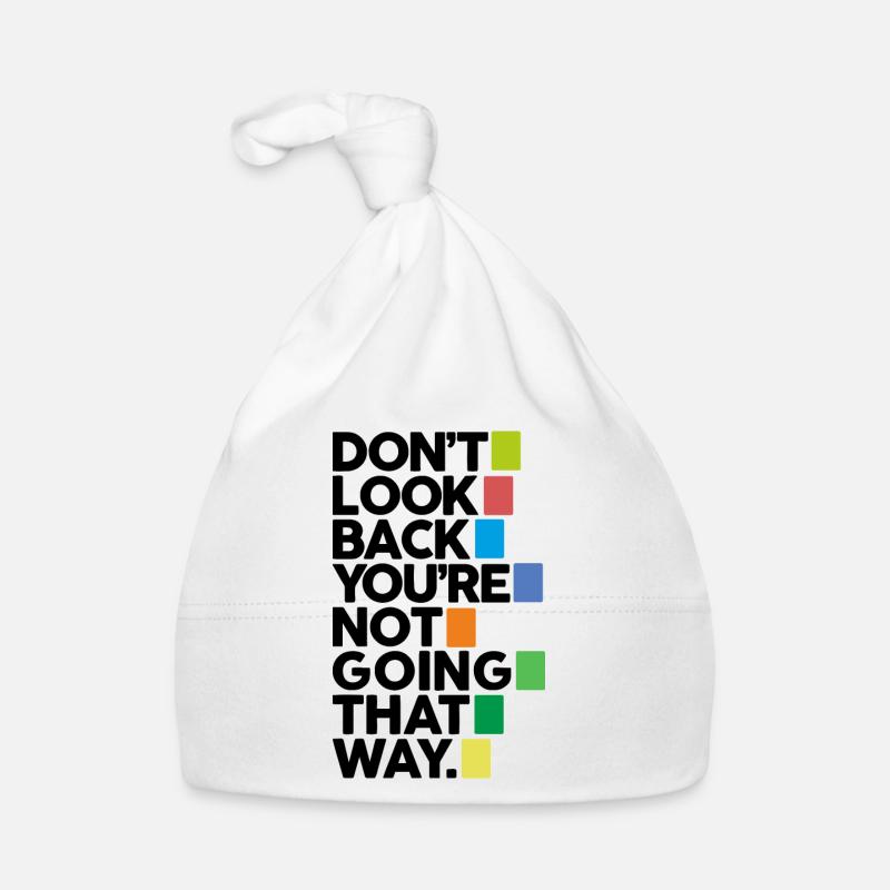 Don't look back Organic Baby Cap
