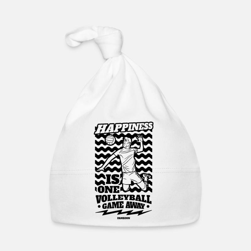 Volley-ball Bonnet bio Bébé
