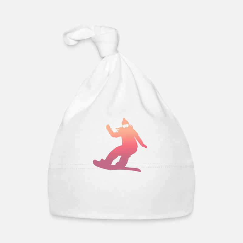 Snowboarding Is My Passion Organic Baby Cap