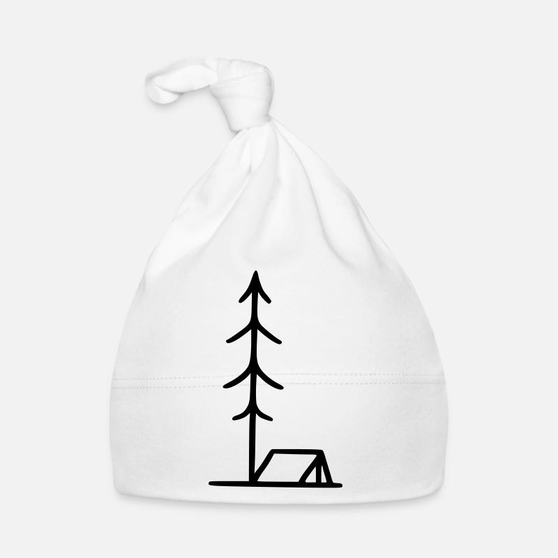 Camping - Tent Organic Baby Cap