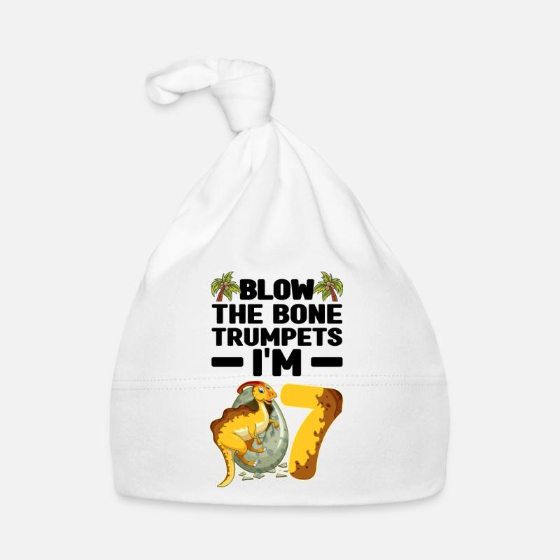 Kindergeburtstag Dinosaurier Baby Bio-Mütze