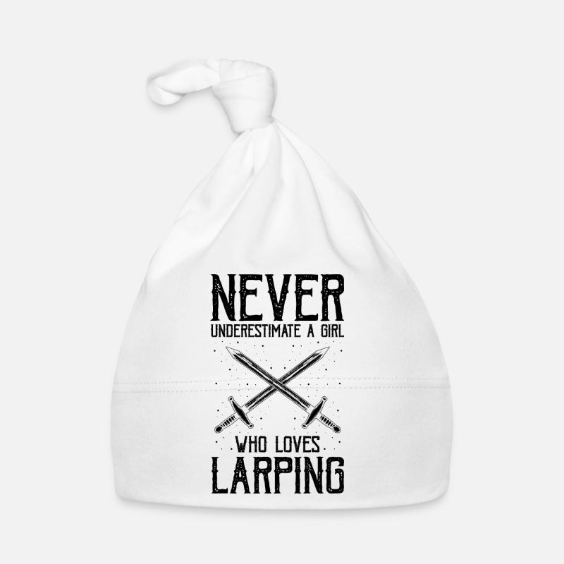 Larping Quote for Roleplaying and Larper Organic Baby Cap