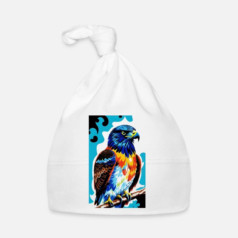 Aigle | Oiseaux | Liberté | Animaux Bonnet bio Bébé