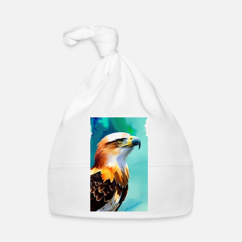 Aigle | Oiseaux | Liberté | Animaux Bonnet bio Bébé