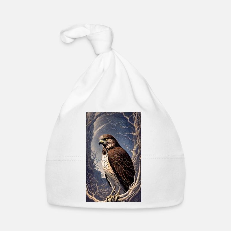 Aigle | Oiseaux | Liberté | Animaux Bonnet bio Bébé