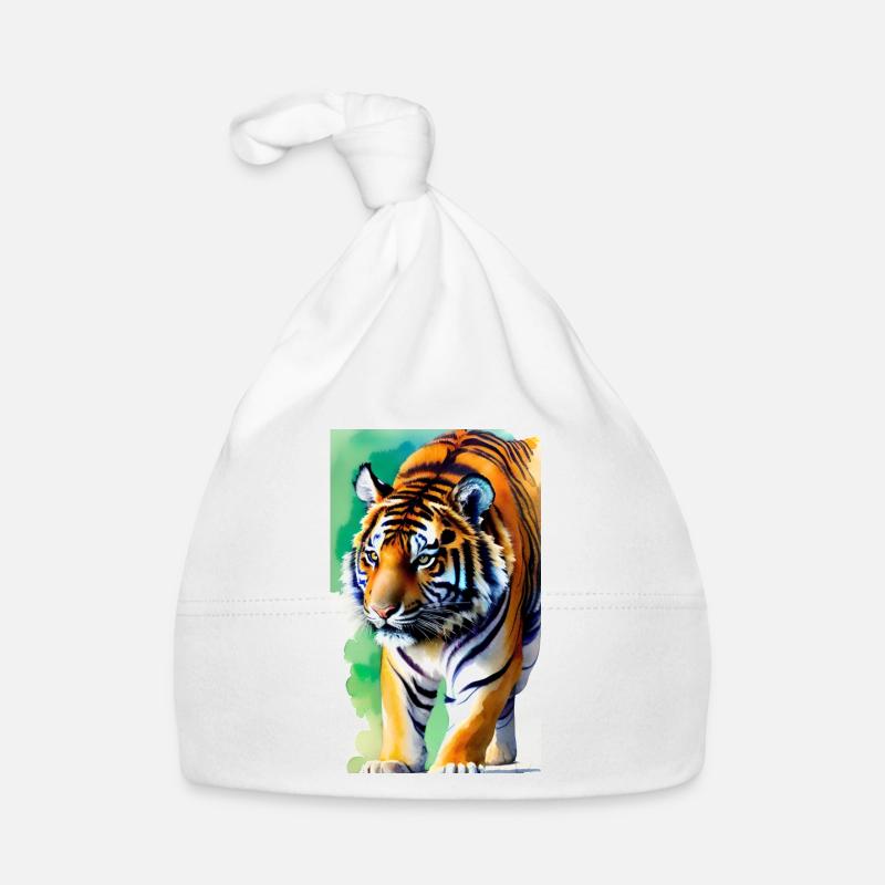 Tiger | Animal | Predator | Roar | King | Asia Organic Baby Cap