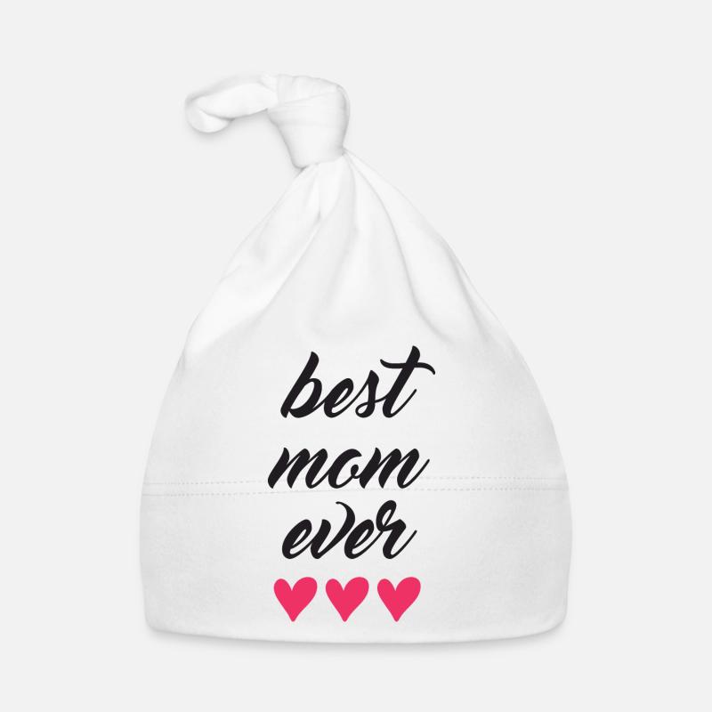 Beste Mutter aller Zeiten Baby Bio-Mütze