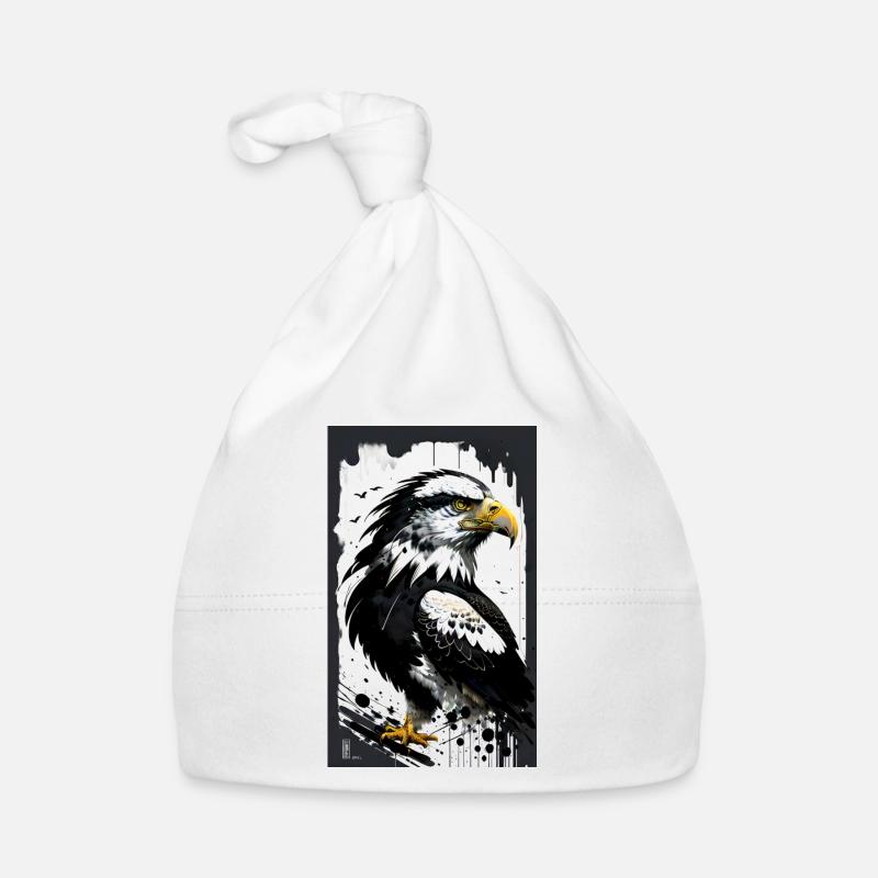 Majestic Eagle Organic Baby Cap