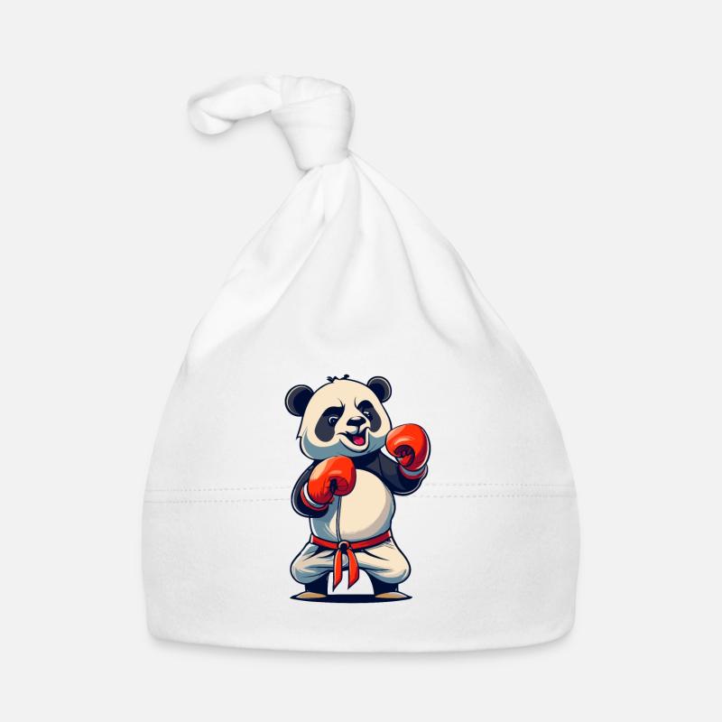 Boxe Panda Bonnet bio Bébé