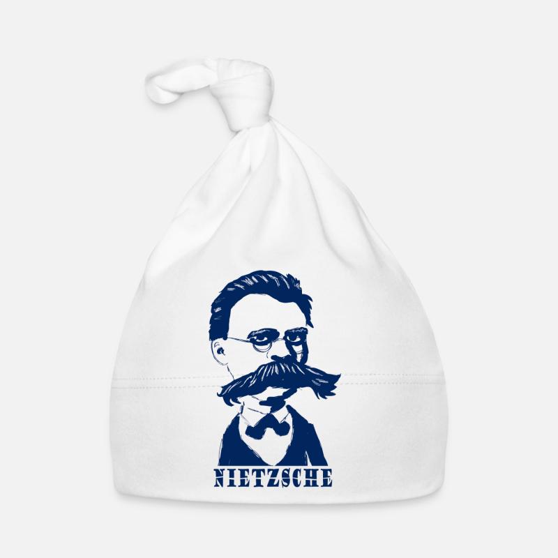 Nietzsche - Bonnet bio Bébé - blanc