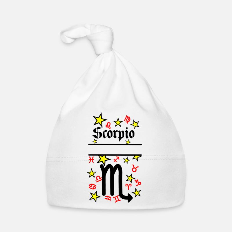 Scorpio Zodiac Sign Scorpio Organic Baby Cap