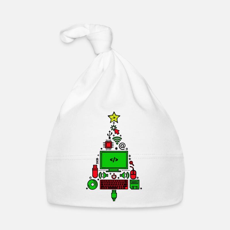 Code Code Débogage Programmeur de script Bonnet bio Bébé