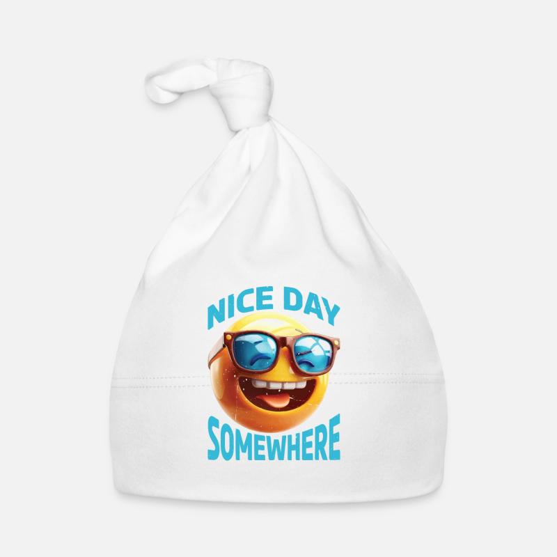 Have A Nice Day Somewhere Else 23 Baby Bio-Mütze