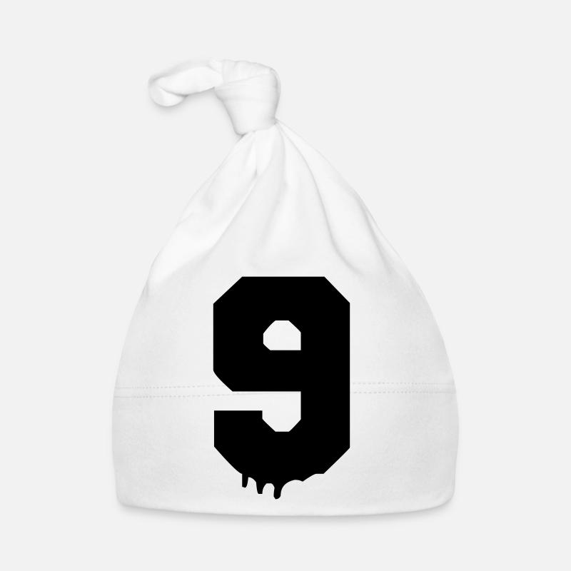 9 Number Organic Baby Cap