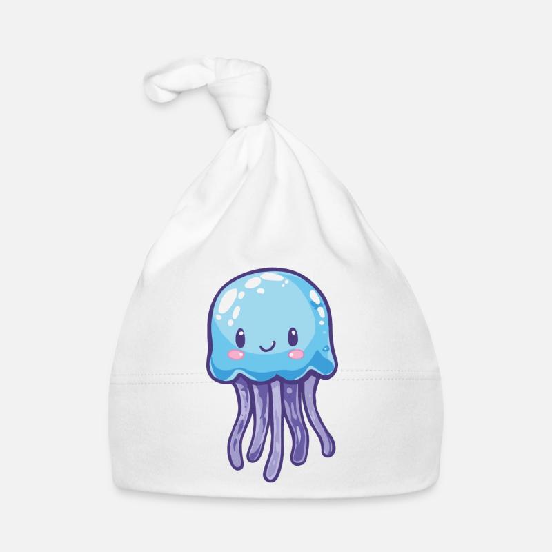 Jellyfish Organic Baby Cap