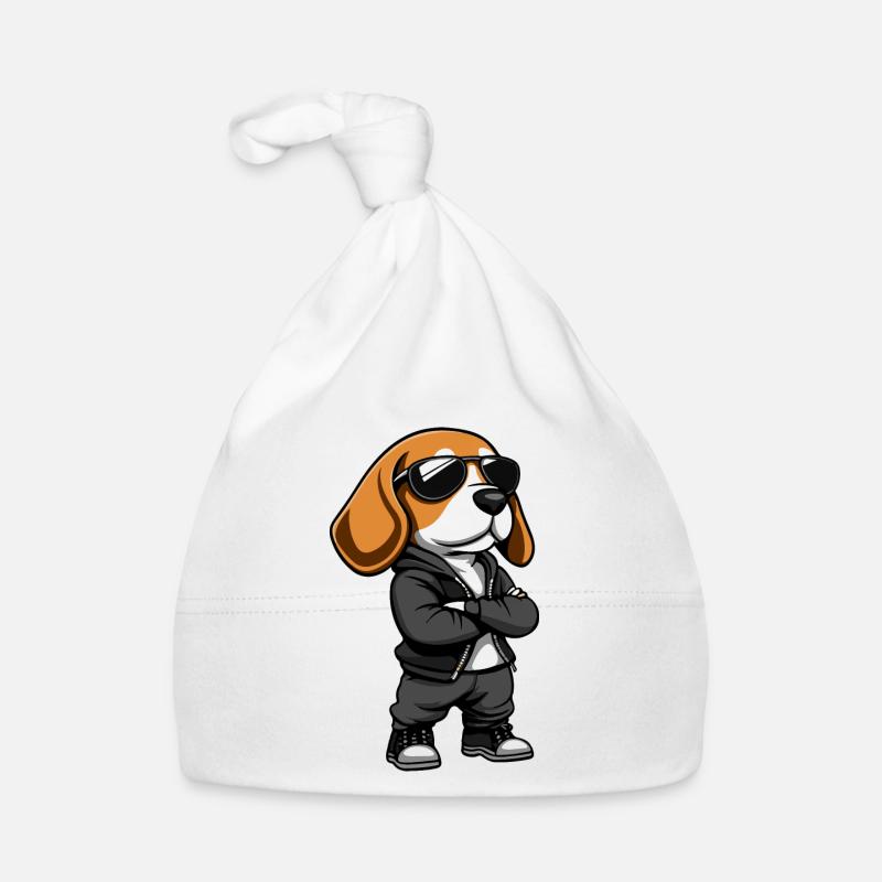 Bande dessinée chien teckel Bonnet bio Bébé