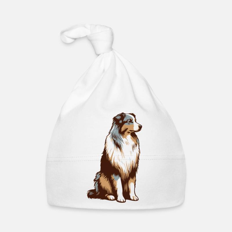 Australian Shepherd Baby Bio-Mütze