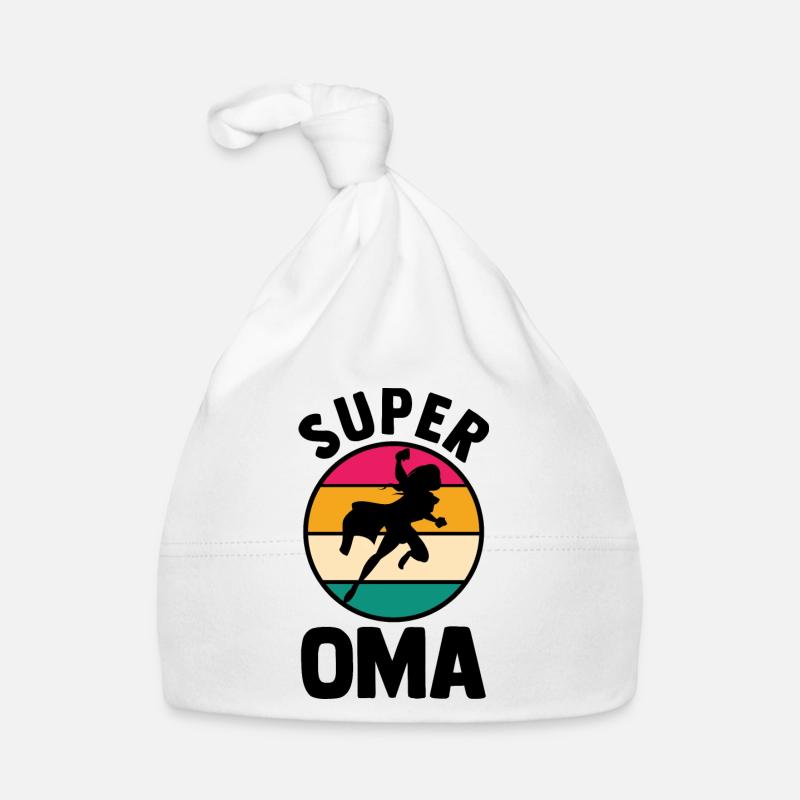 Großmutter Oma Baby Bio-Mütze