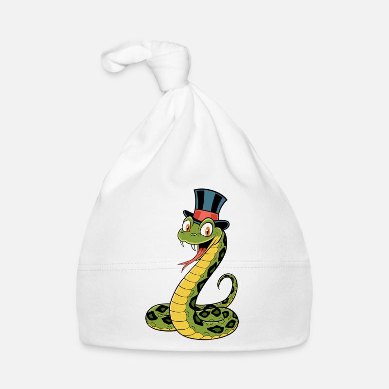 Serpent élégant Bonnet bio Bébé