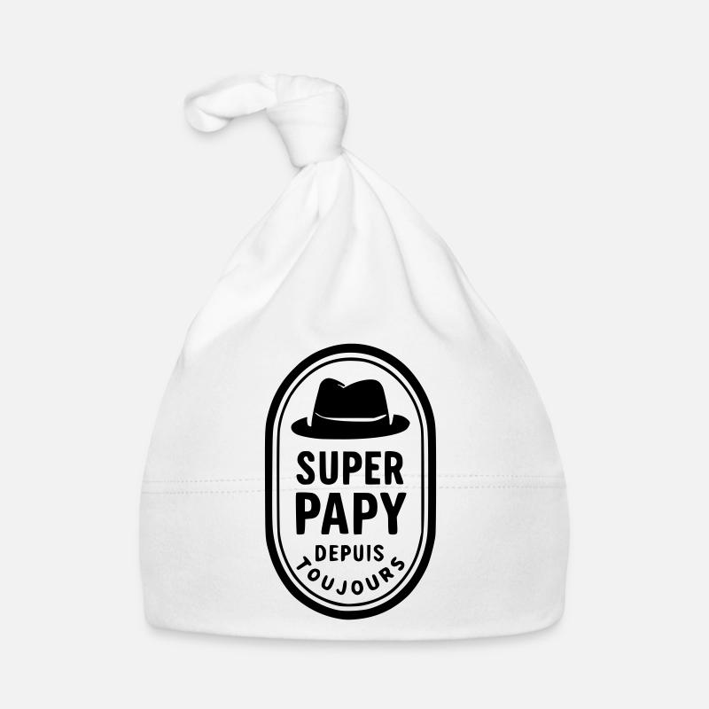 Super Opa seit immer Baby Bio-Mütze
