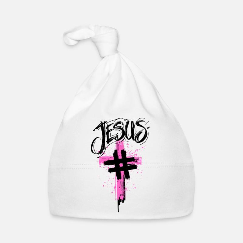 Hashtag Jesus Organic Baby Cap