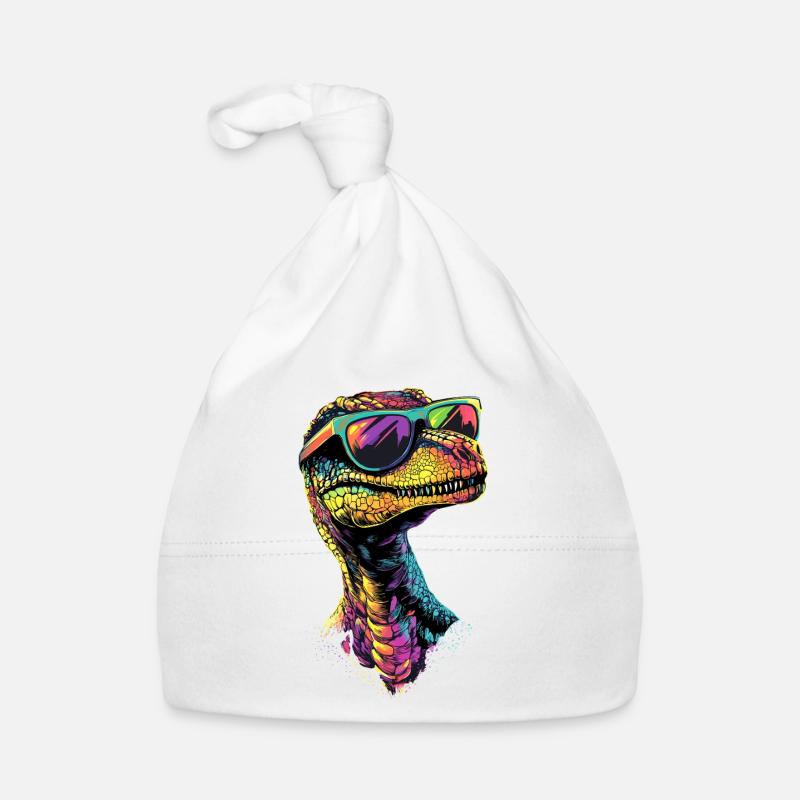 Raptor Velociraptor Dinosaur Dino Raptors Organic Baby Cap