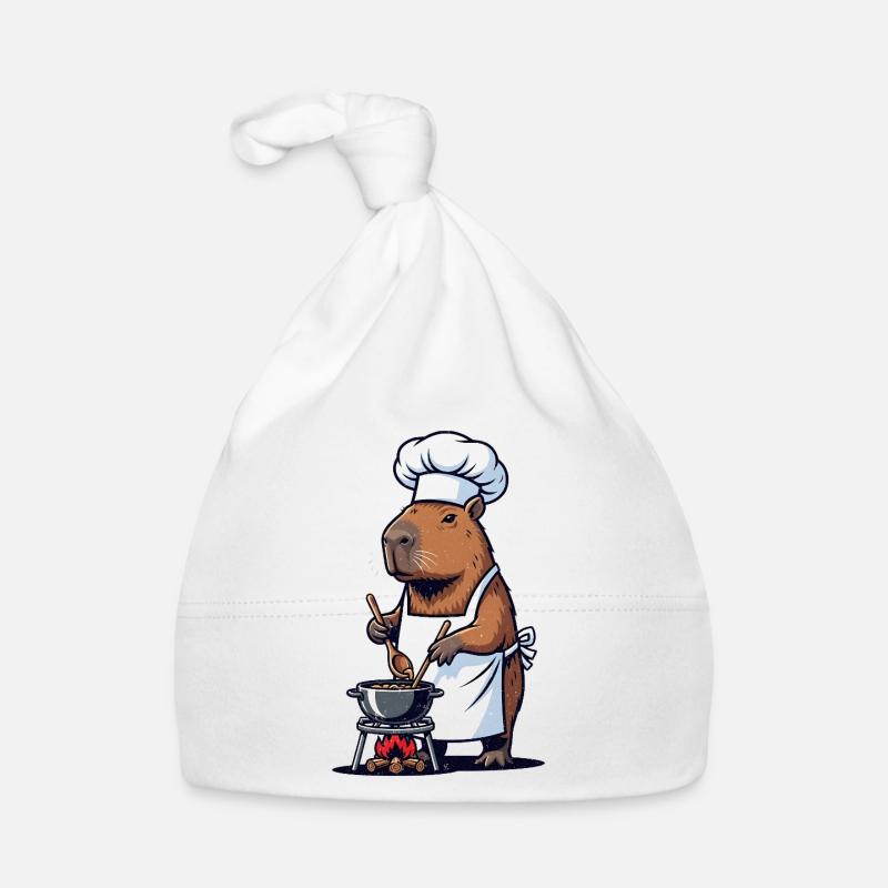 Chef Capybara Chef au Pot Bonnet bio Bébé