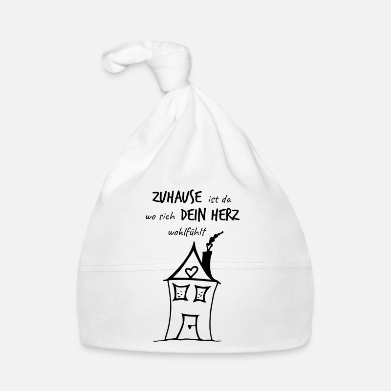 HERZensHÄUSCHEN - Das Original by heavenlygoods Organic Baby Cap