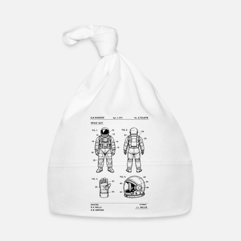 Plan de brevet de combinaison spatiale Bonnet bio Bébé