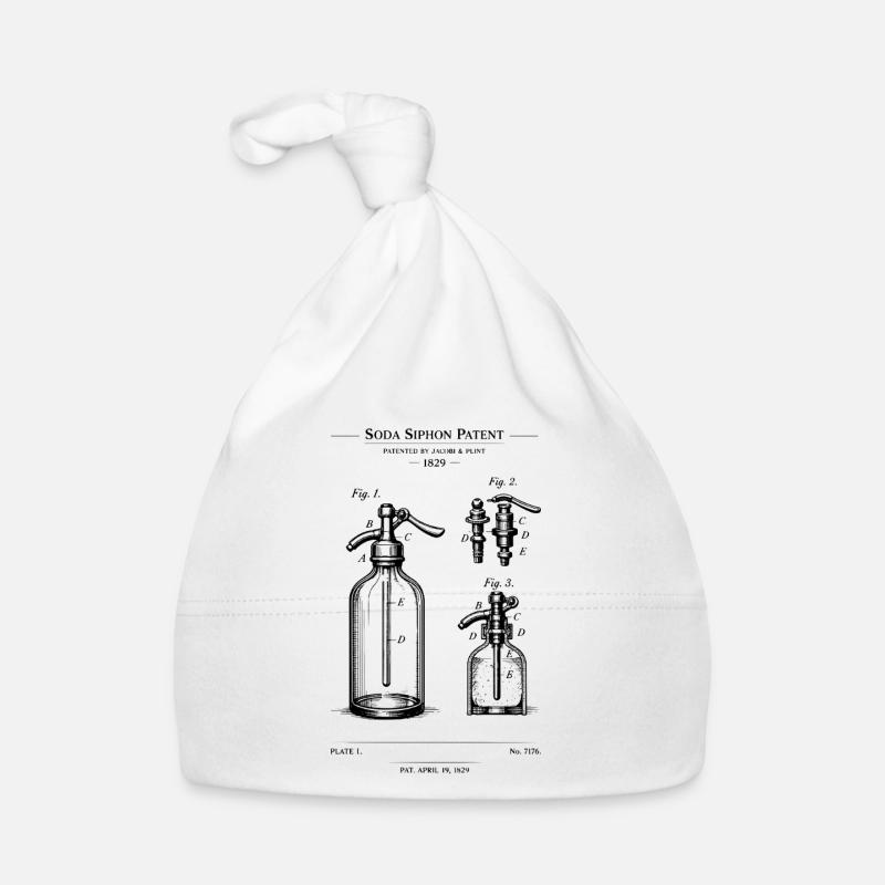 Conception du plan de Soda Siphone Bonnet bio Bébé