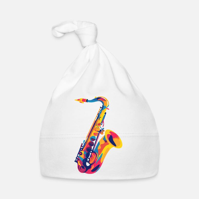 FarbSax PopsArt Baby Bio-Mütze