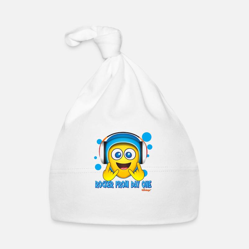 Rocker from day one - Baby Boy Junge -THE GOODEYS® Baby Bio-Mütze