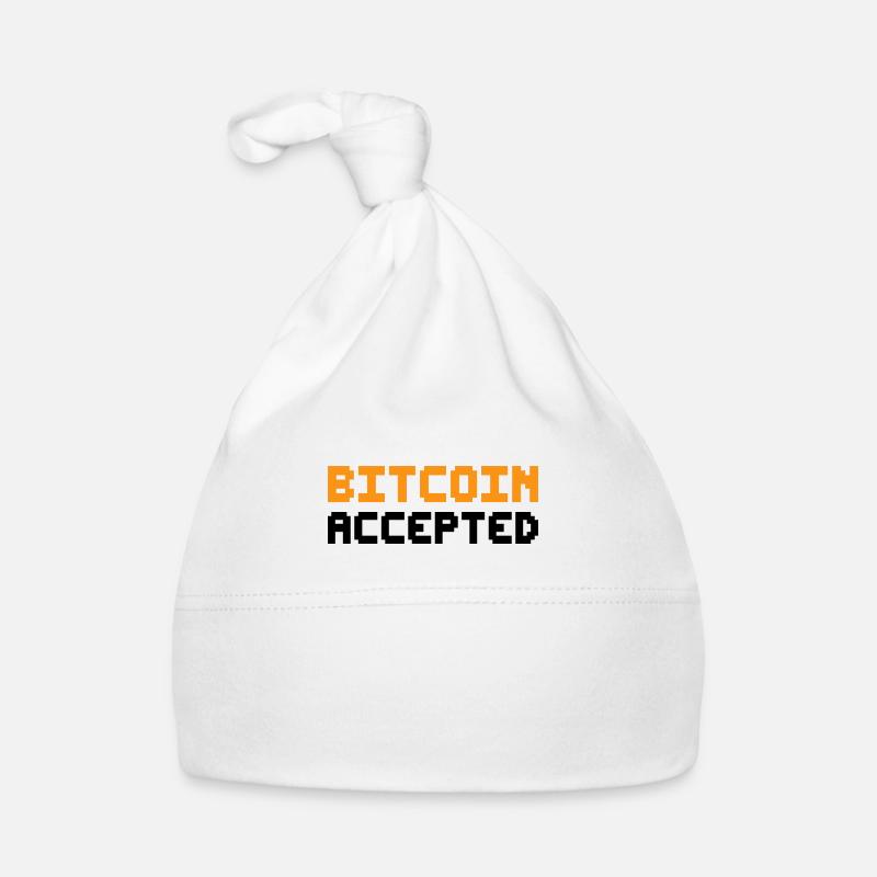 Bitcoin accepté Bonnet bio Bébé