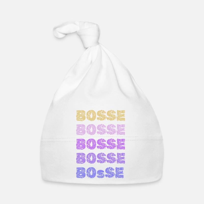 Bosse Bosse - Baby Bio-Mütze - Weiß