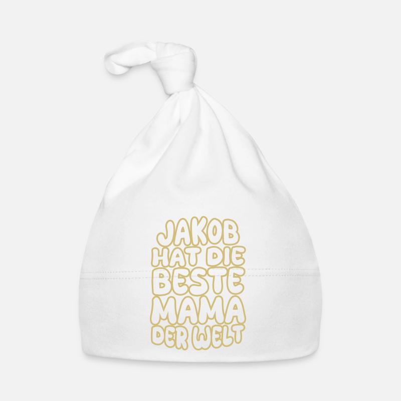 Jacob comme un dicton Bonnet bio Bébé