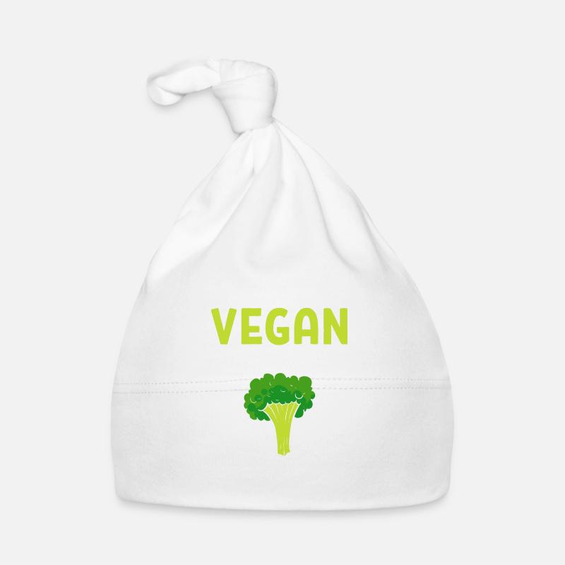 Vegan und stolz Vegetarier Gift Baby Bio-Mütze