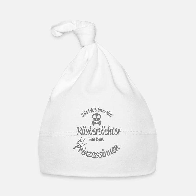 Räubertöchter - Baby Bio-Mütze - Weiß