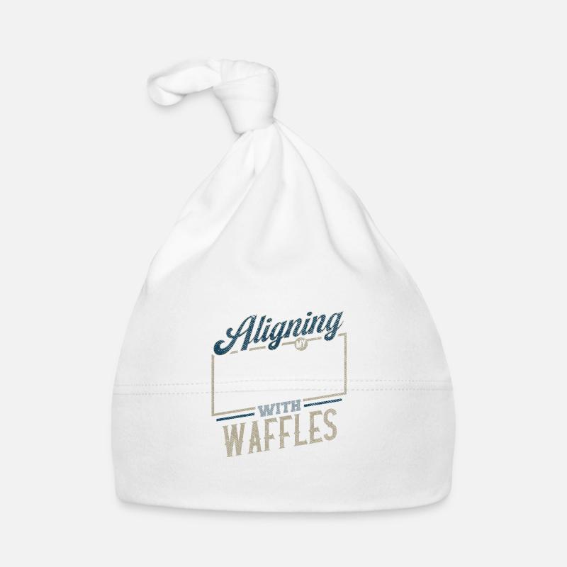 Aligning My Energy With Waffles Inspiration Organic Baby Cap