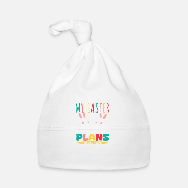 Mes projets de Pâques ne consistent qu’à survivre Bonnet bio Bébé