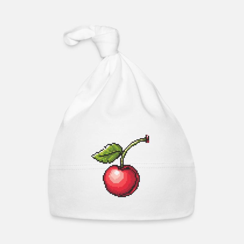 Joueur de Cherry Pixel Bonnet bio Bébé