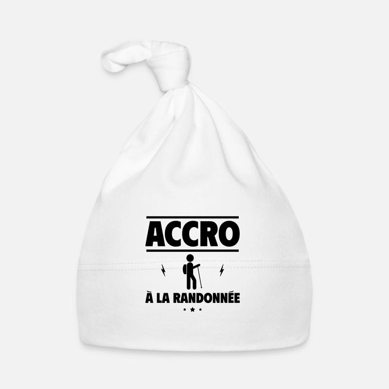 accro à la randonnée Bonnet bio Bébé