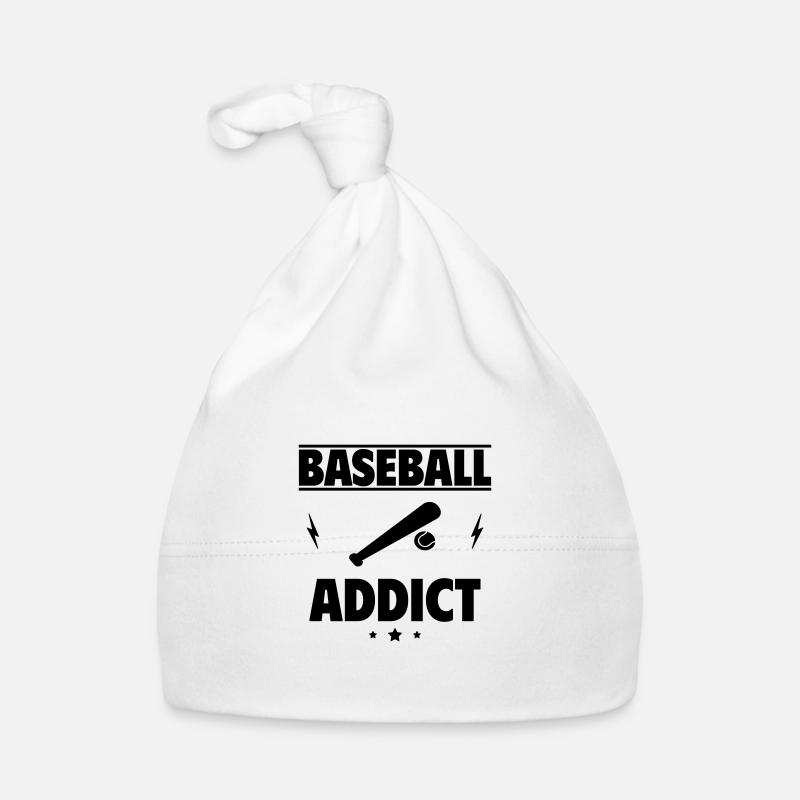 Baseball Addict Organic Baby Cap