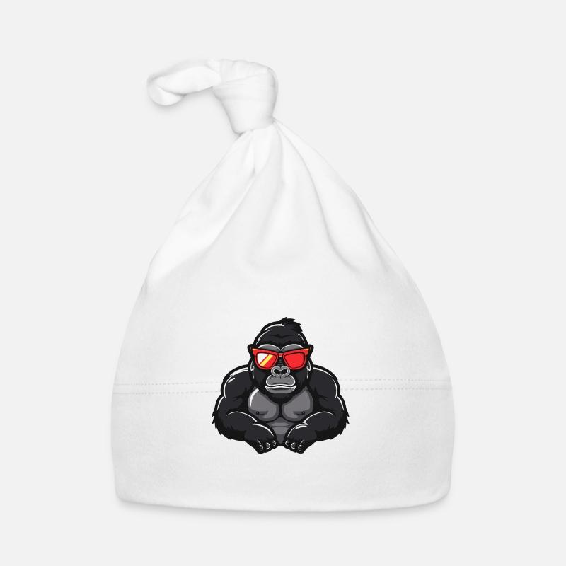 Gorilla Comic Cool Organic Baby Cap